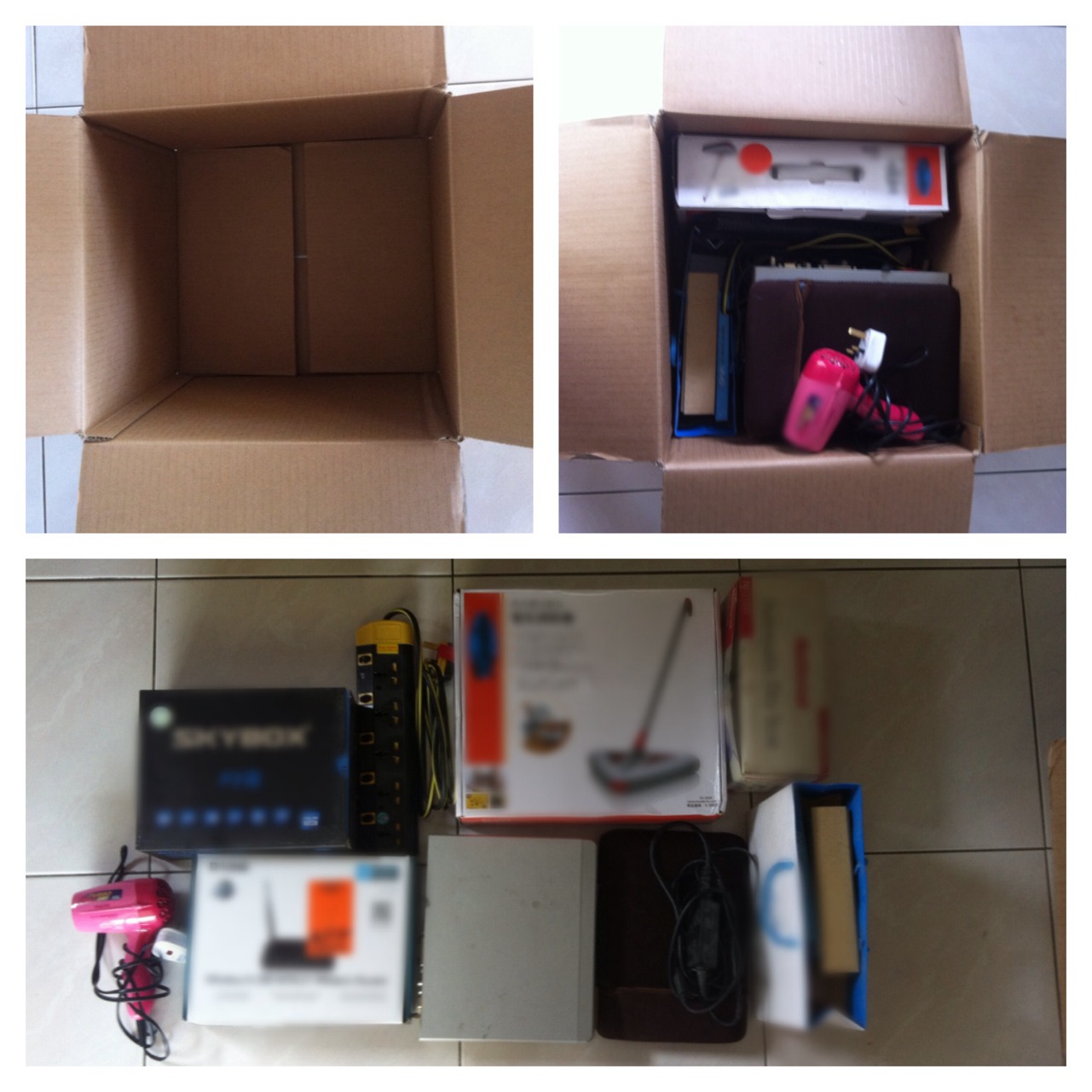 Used Medium Carton Boxes (20 pcs) Carton Box Supply Singapore Buy
